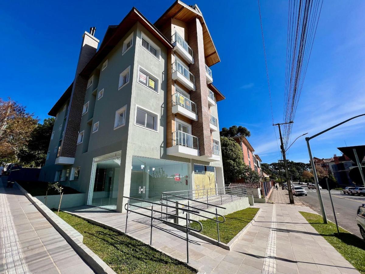 Apartamento Villa Hortensias 1Dorm Centro By Achei Canela Esterno foto
