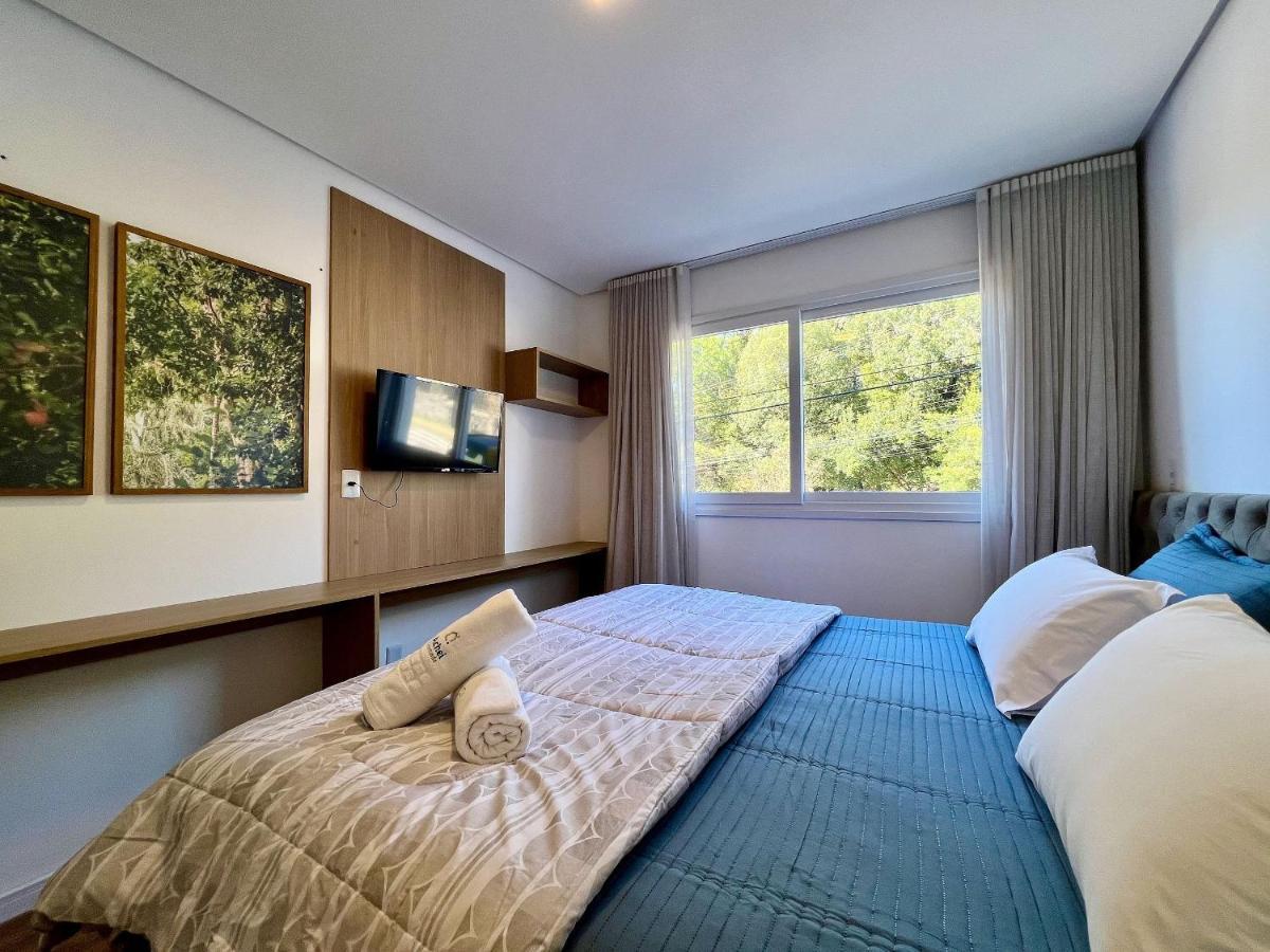 Apartamento Villa Hortensias 1Dorm Centro By Achei Canela Esterno foto